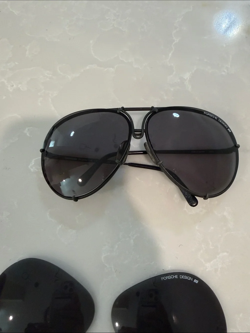 Vintage Porsche Design Carrera 5623 Sunglasses with Interchangeable Lenses